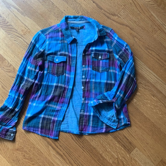 Coupe cotton checkered button down shirt - Picture 3 of 7